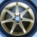 エスティマ・クラウン等２１５/５５Ｒ１７＆アルミ☆４本