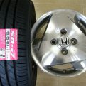 バモス☆１６５/６５Ｒ１３＆ホンダ純正アルミ☆４本