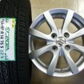 スズキ軽自動車☆新品155/65R14&中古純正アルミ☆4本セット