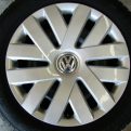 VWポロ☆185/60R15&純正スチール・カバー☆4本