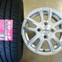 アトレー・エブリィ・バモス・リオ☆新品165/65R13&中古アルミ☆4本