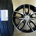 軽自動車15インチ☆新品165/55R15&中古アルミ☆4本