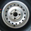 キャリイ・エブリィ☆新品145R12 6P&中古純正スチール☆4本