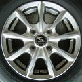 AD150・ADバン(4WD)☆新品アルミ&中古165R14 6PR☆4本