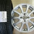 軽自動車15インチ☆新品165/55R15&中古アルミ☆4本セット