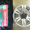 ジムニー☆新品トランパスM/T195R16C&中古アルミ☆4本セット