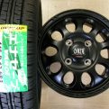 軽トラ☆新品145R12 6PR&アルミ☆4本セット