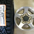 ジムニー☆新品R/T185/85R16(RWL)&中古純正アルミ☆4本セット