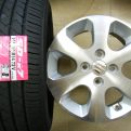 ワゴンR・MRワゴン☆新品165/55R14&中古純正アルミ☆4本