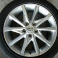 プリウスα☆トヨタ純正アルミ&215/50R17☆中古4本セット