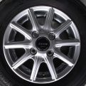 軽トラ☆未装着アルミ&中古145/80R12 80/78☆4本セット