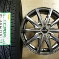 軽自動車☆新品155/65R14&中古良品アルミ☆4本セット