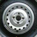軽トラ☆新品145/80R12LT&中古スチール☆4本セット