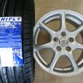 ノア・ヴォクシー☆新品２１５/４５Ｒ１７＆中古トヨタ純正アルミ☆４本セット