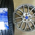 プリウス☆新品２１５/４５Ｒ１７＆中古良品アルミ☆４本セット