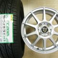 軽自動車☆新品１６５/５５Ｒ１４＆良品中古アルミ☆４本セット