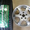 セレナ等☆新品１９５/６５Ｒ１５＆中古アルミ☆４本セット