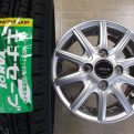限定２台☆１４５Ｒ１２　６Ｐ＆アルミ☆新品４本セット