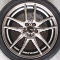 ☆プリウス等☆215/45R17&100/5 48アルミ☆新品セット