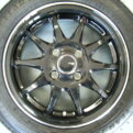 軽自動車☆155/65R14&未装着アルミ☆4本セット