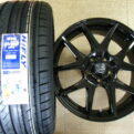 セレナ・ステップW等☆新品225/40R18&良品中古アルミ☆4本セット