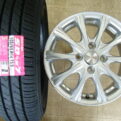 現品☆軽自動車☆新品155/65R14&良品中古アルミ☆4本セット