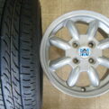 ダイハツ純正MINILITE&未使用ネクストリー155/65R14☆4本