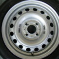 軽自動車☆未使用165/55R14&中古塗装仕上げ鉄チン☆4本セット