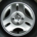 アトレー/ハイゼット/ＭＡＸ等☆新品１６５/６５Ｒ１３＆中古純正アルミ☆４本