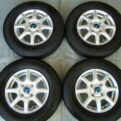 軽トラ☆未使用アルミ＆中古１４５/８０Ｒ１２　８０/７８Ｎ☆４本セット
