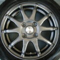 軽自動車☆１５５/６５Ｒ１４（２０２２年製）＆アルミ☆走行少な目良品４本セット