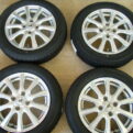 軽自動車☆大サービス★新品NEWNO155/65R14&中古アルミ☆4本
