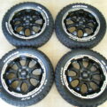 軽トラカスタム・ハスラー等☆ＭＡＤ　　１６５/６０Ｒ１５＆アルミ☆４本