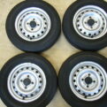 ダイハツ　ハイゼット　　１４５/８０Ｒ１２＆スチール☆４本