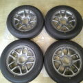 ジムニー☆純正アルミ&H/L 175/80R16☆中古4本セット