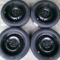 ホンダ☆N-VAN・N-WGN/N-ONE☆新品155/65R14&中古純正スチール☆4本
