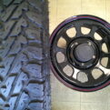 ジムニー☆新品デイトナ&中古ジオランダーM/T175/80R16☆4本セット