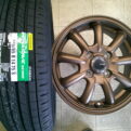 軽自動車☆エナセーブ155/65R14&Bany 4,5J-14/100/4H+45☆4本セット