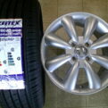 軽自動車用１５インチアルミ☆ララパーム&ZEETEX１６５/５５R１５☆中古４本セット