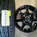 【未使用】軽トラ☆１２インチ☆１４５/８０Ｒ１２　８０/７８Ｎ＆アルミ☆４本セット